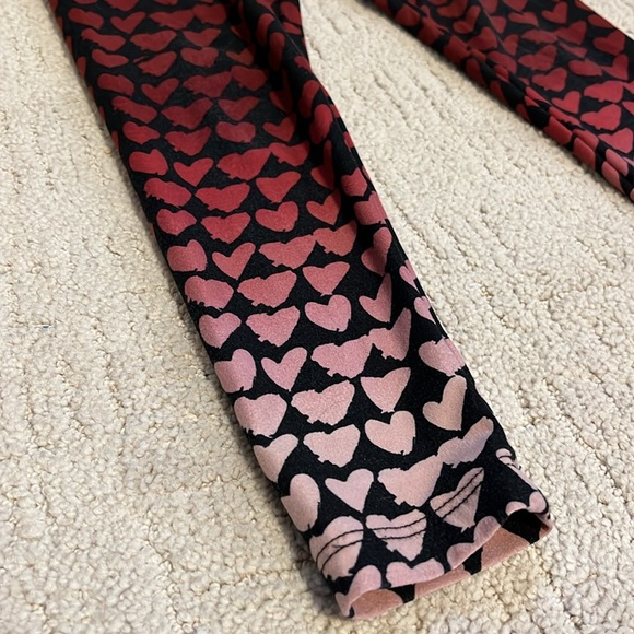 Lularoe | Little Girl Valentine’s Leggings S/M - Picture 2 of 10
